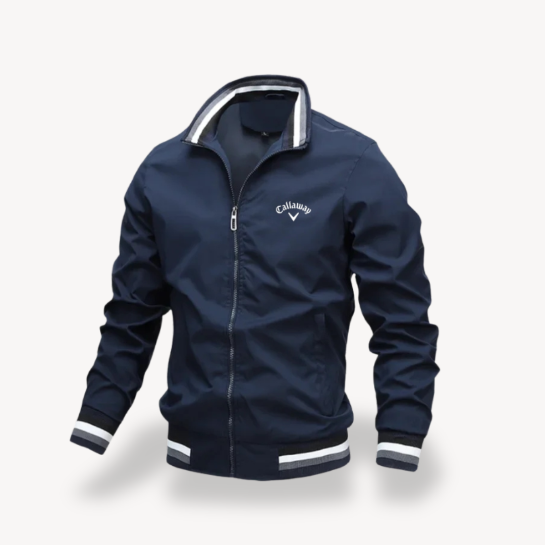 Veste de golf pour homme - coupe-vent déperlante