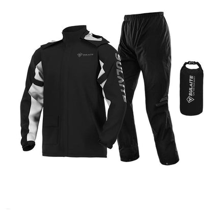 Veste de pluie et pantalon imperméables unisexe