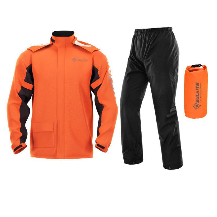 Veste de pluie et pantalon imperméables unisexe