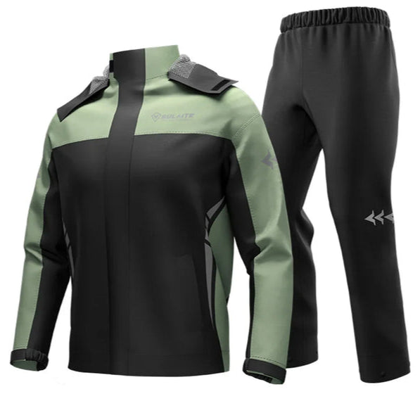 Veste de pluie et pantalon imperméables unisexe