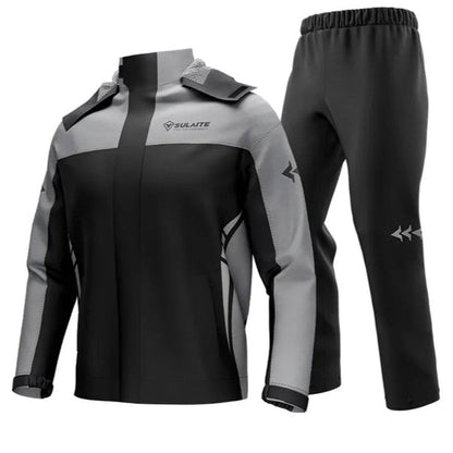 Veste de pluie et pantalon imperméables unisexe