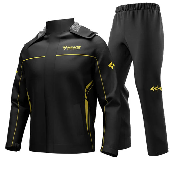 Veste de pluie et pantalon imperméables unisexe