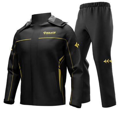 Veste de pluie et pantalon imperméables unisexe