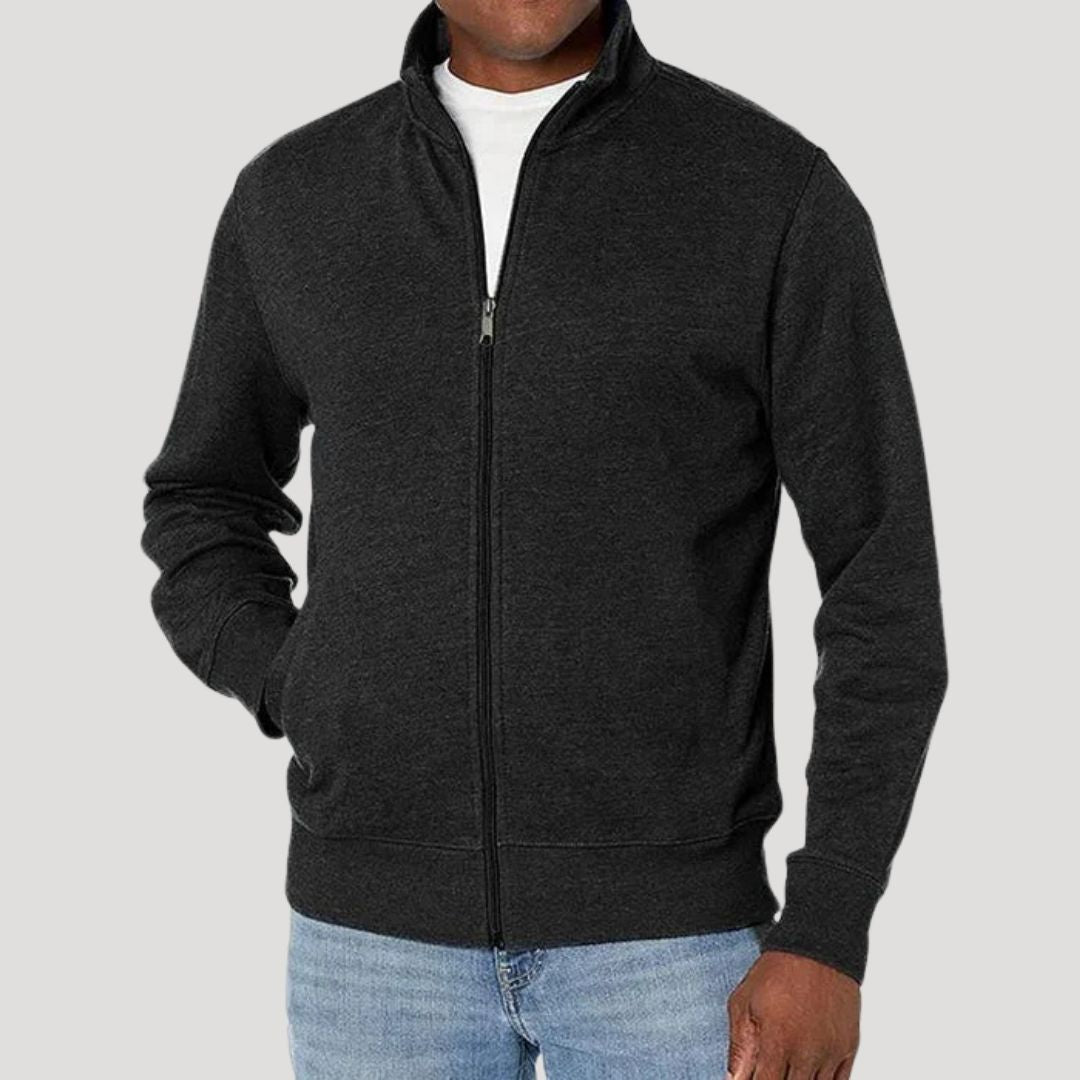 Veste de printemps zippée légère et décontractée pour homme