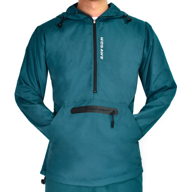 Veste de running homme légère et imperméable pour les jours de pluie
