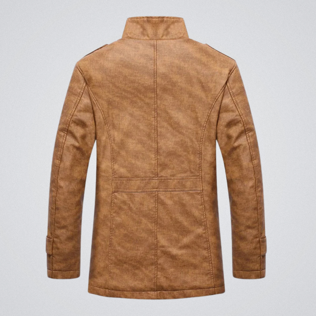 Veste décontractée à boutons pour homme