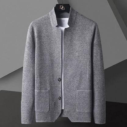 Veste décontractée boutonnée pour homme