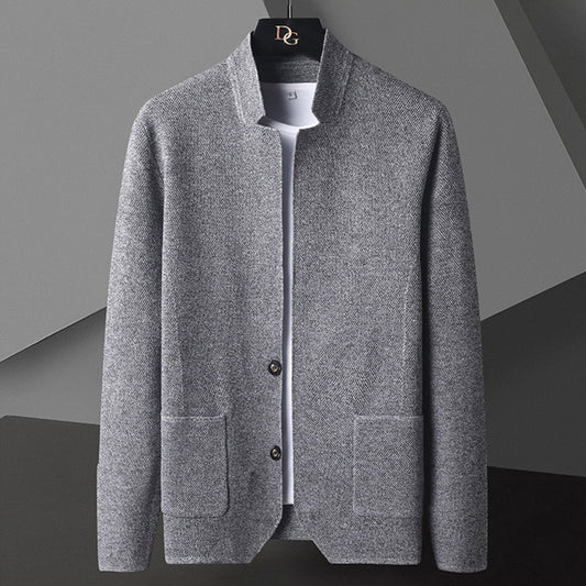 Veste décontractée boutonnée pour homme