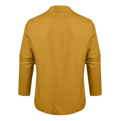 Veste décontractée boutonnée pour homme