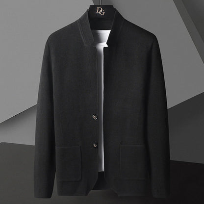Veste décontractée boutonnée pour homme