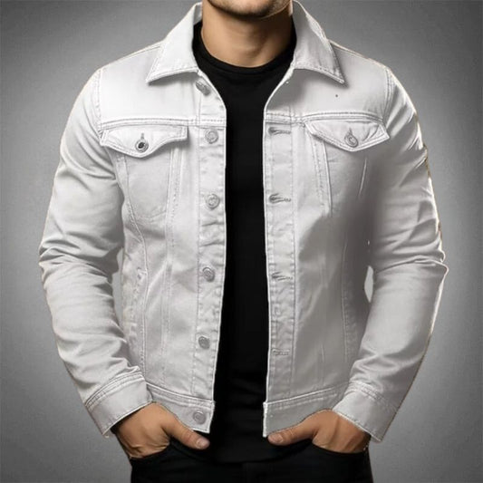 Veste en jean classique pour homme