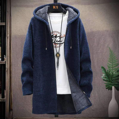 Veste en polaire chaude pour homme ultra-extensible à épaules marquées