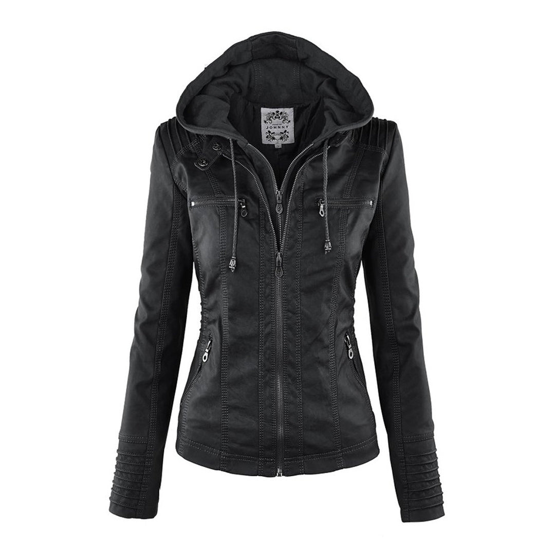 Veste femme cintrée à capuche