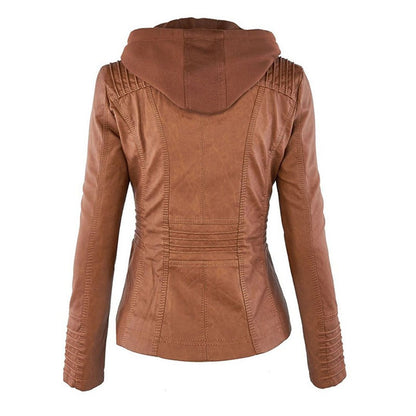 Veste femme cintrée à capuche
