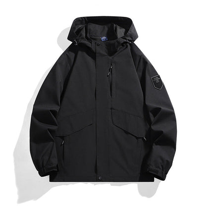 Veste imperméable de plein air pour homme