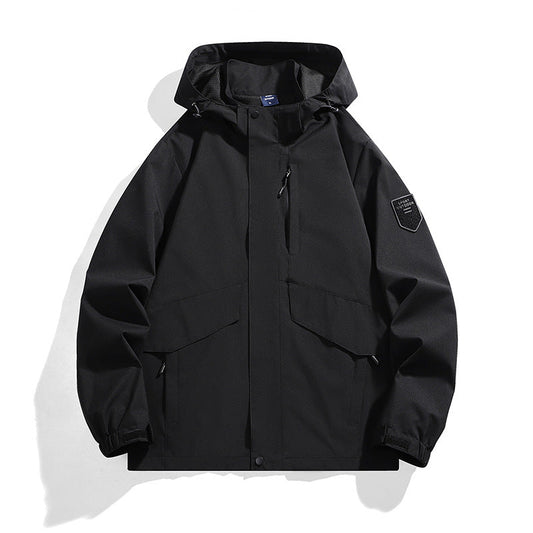 Veste imperméable de plein air pour homme