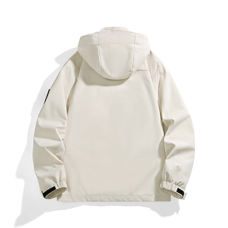 Veste imperméable de plein air pour homme