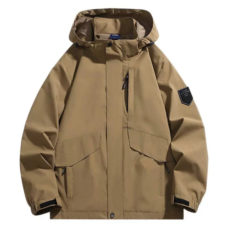 Veste imperméable de plein air pour homme