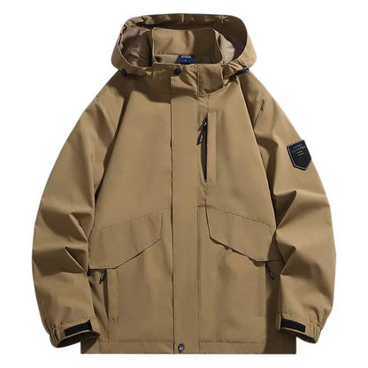 Veste imperméable de plein air pour homme