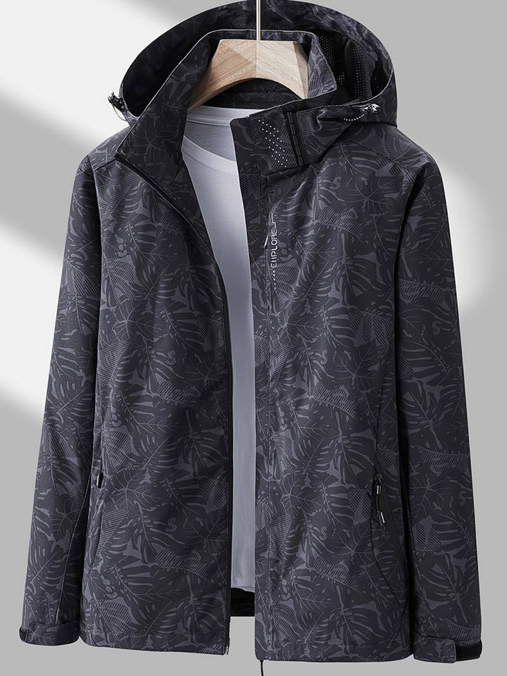 Veste imperméable et coupe-vent à capuche pour femme - élégante et légère
