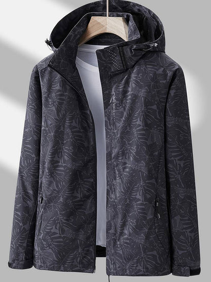 Veste imperméable et coupe-vent à capuche pour femme - élégante et légère