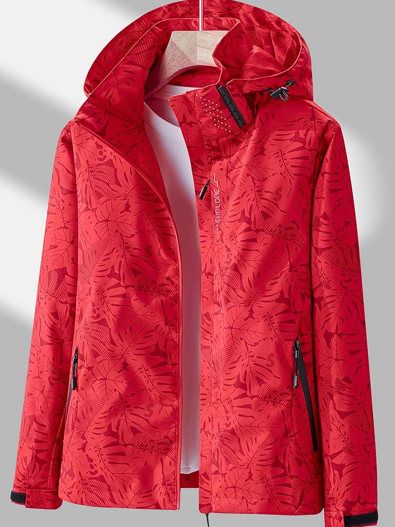 Veste imperméable et coupe-vent à capuche pour femme - élégante et légère