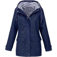 Veste imperméable et coupe-vent pour femme