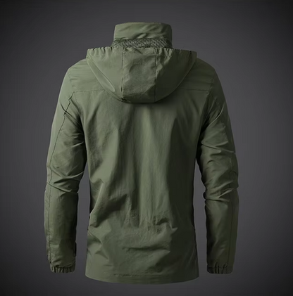 Veste imperméable et coupe-vent pour homme