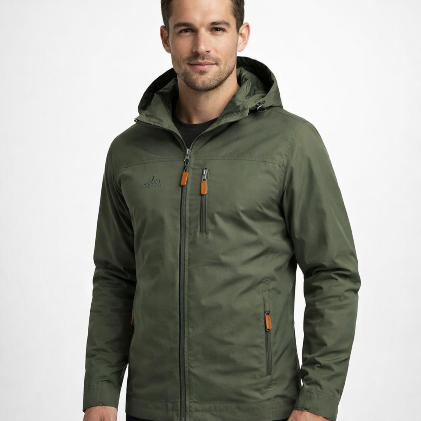 Veste imperméable et coupe-vent pour homme