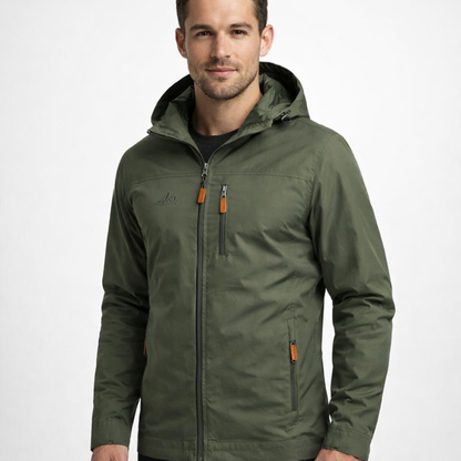 Veste imperméable et coupe-vent pour homme