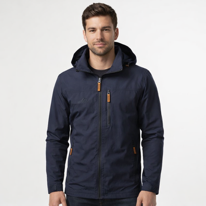 Veste imperméable et coupe-vent pour homme