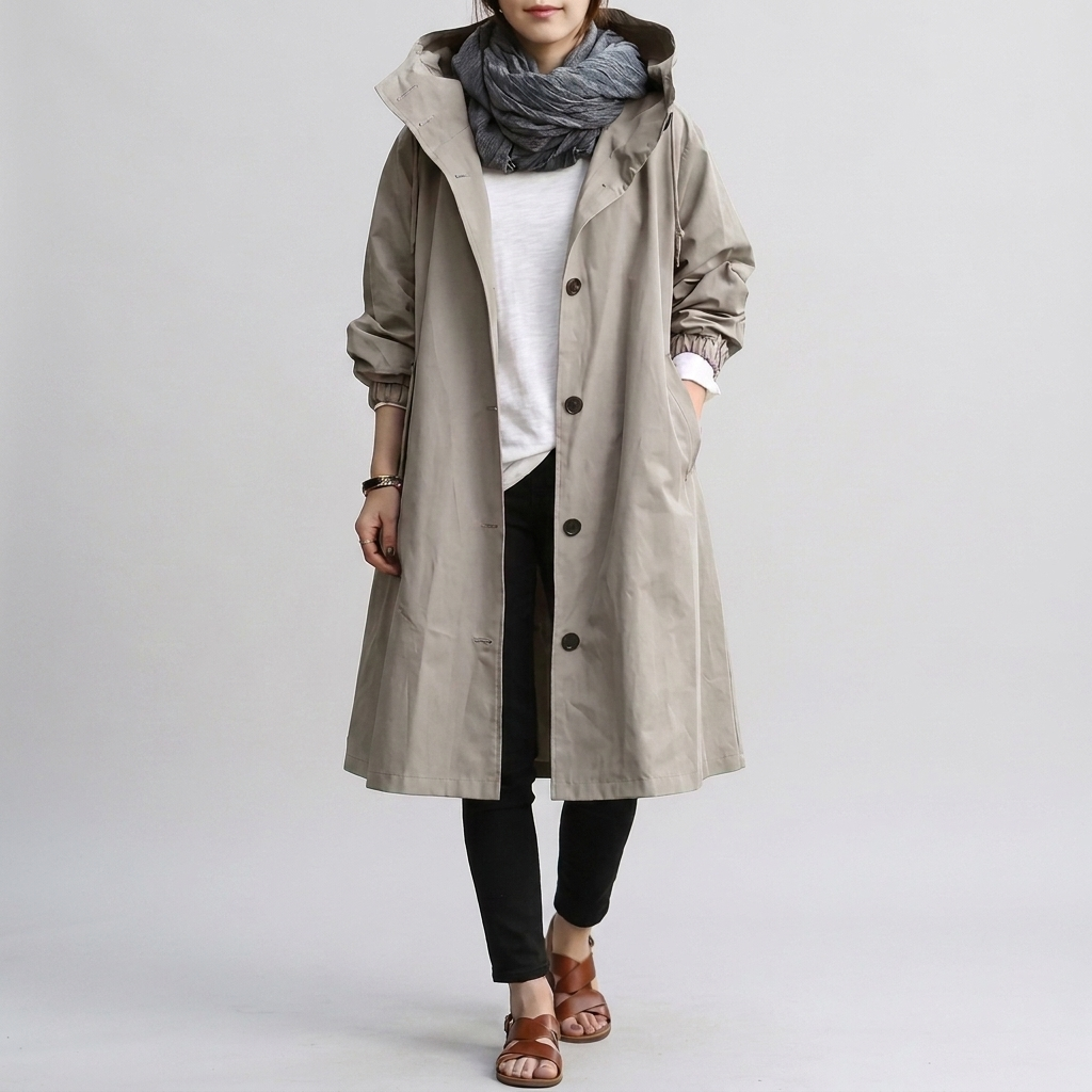 Veste imperméable pour femme – vêtement tendance pour les jours de pluie