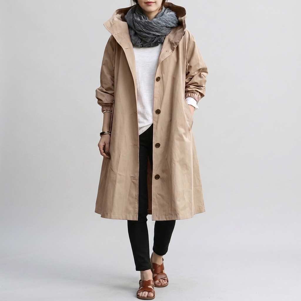 Veste imperméable pour femme – vêtement tendance pour les jours de pluie