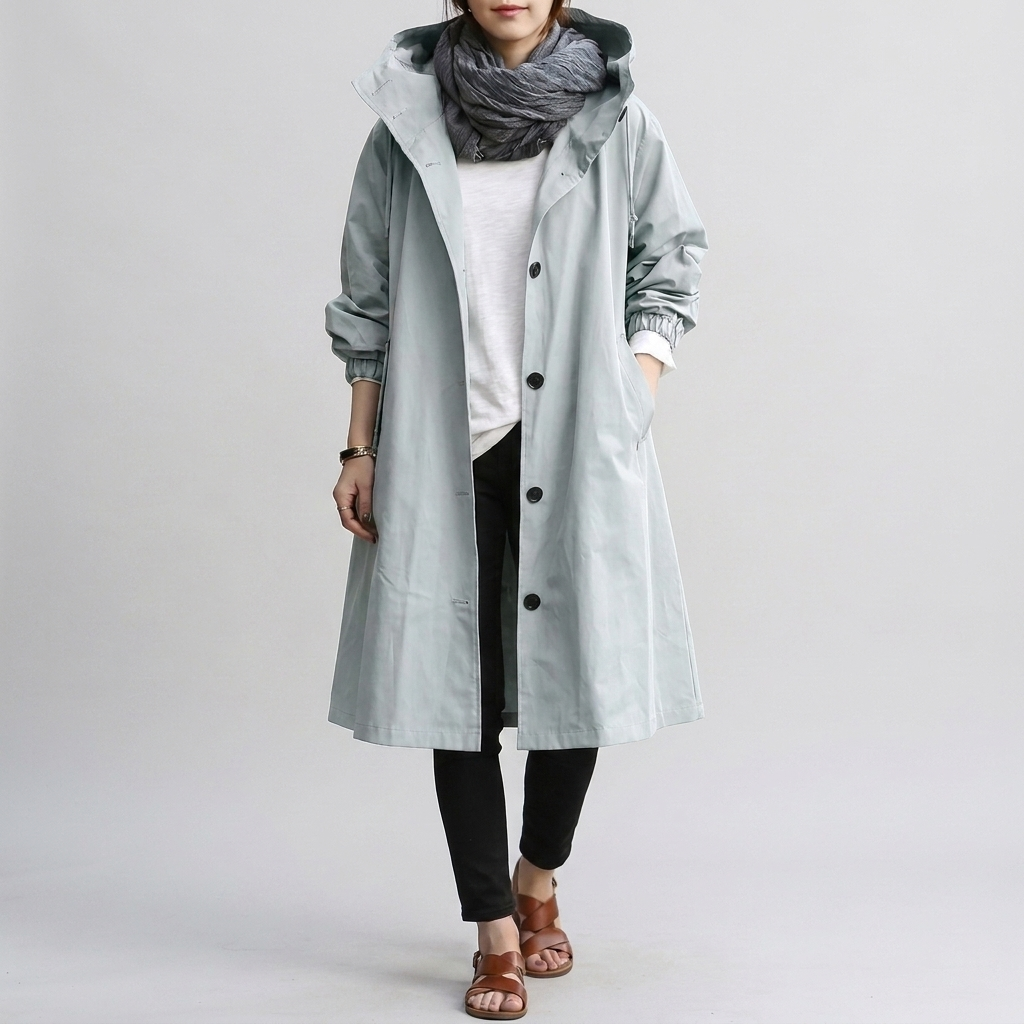 Veste imperméable pour femme – vêtement tendance pour les jours de pluie