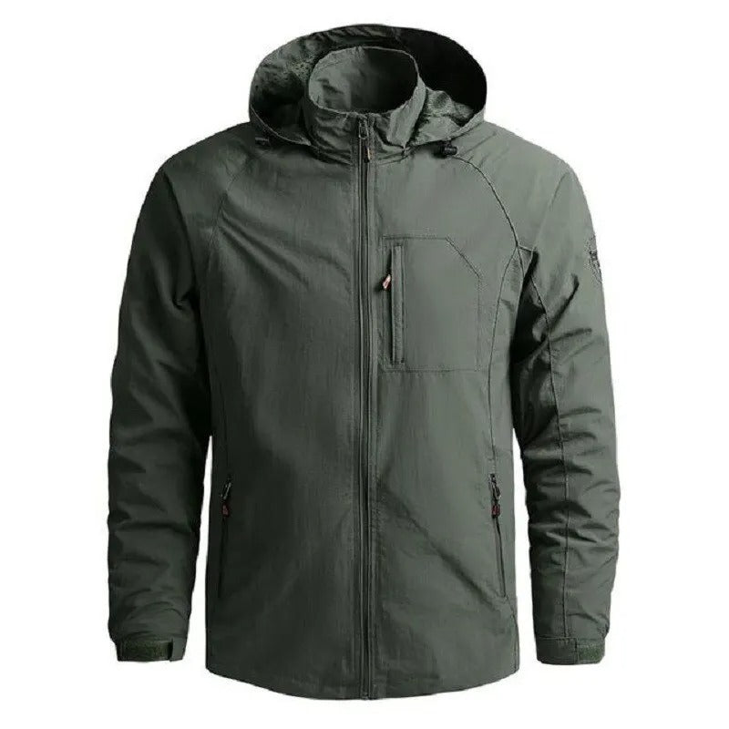 Veste légère à capuche pour homme
