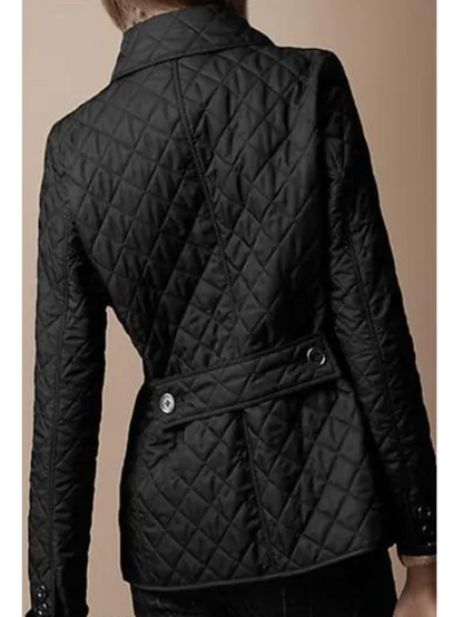 Veste matelassée légère à boutons-pression