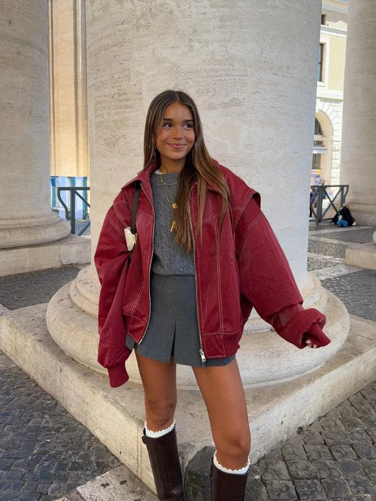 Veste oversize pour femme