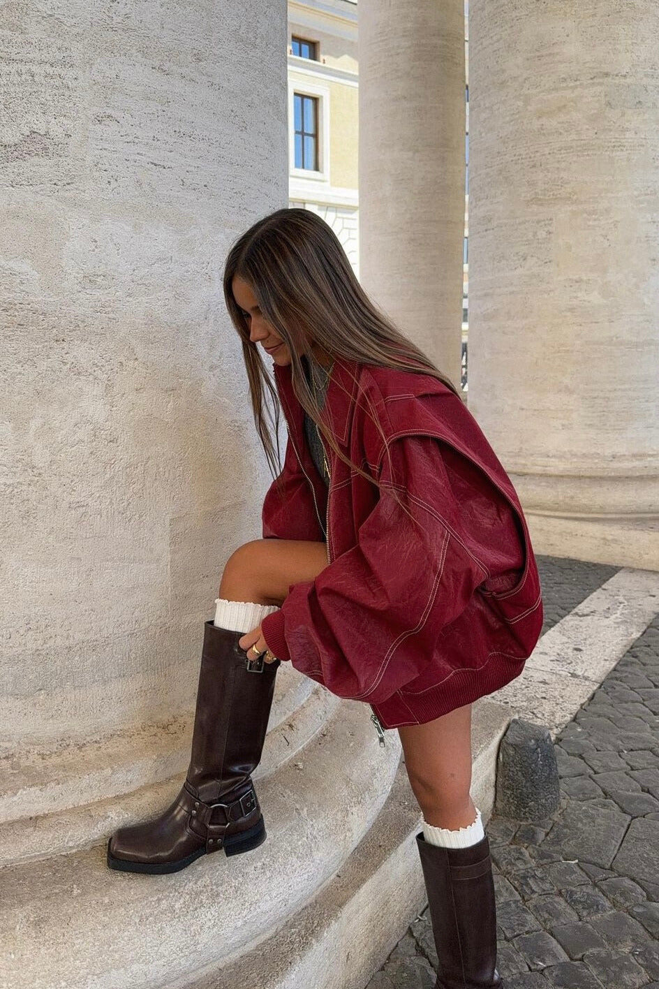 Veste oversize pour femme