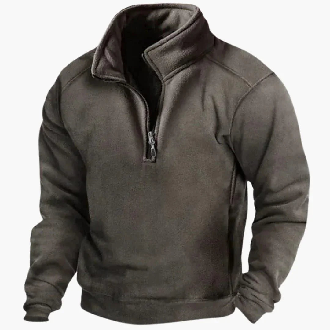 Veste polaire à zip 1/4 pour homme