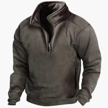 Veste polaire à zip 1/4 pour homme