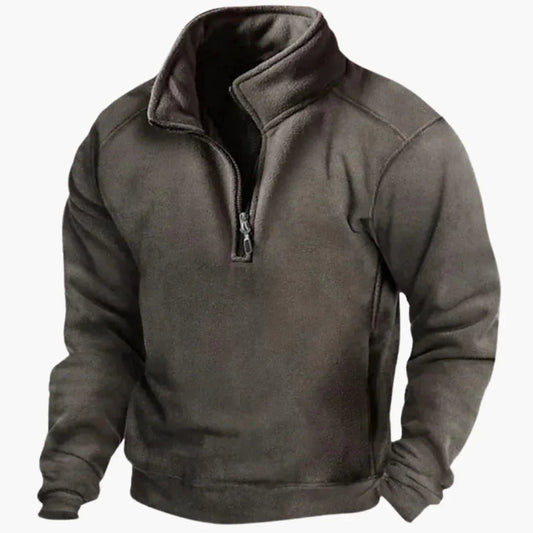 Veste polaire à zip 1/4 pour homme
