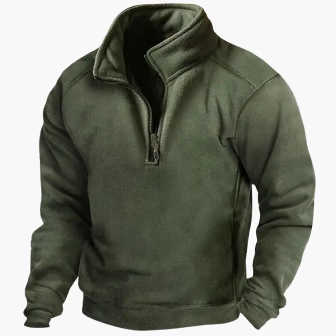 Veste polaire à zip 1/4 pour homme