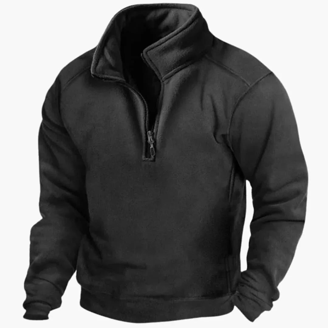 Veste polaire à zip 1/4 pour homme