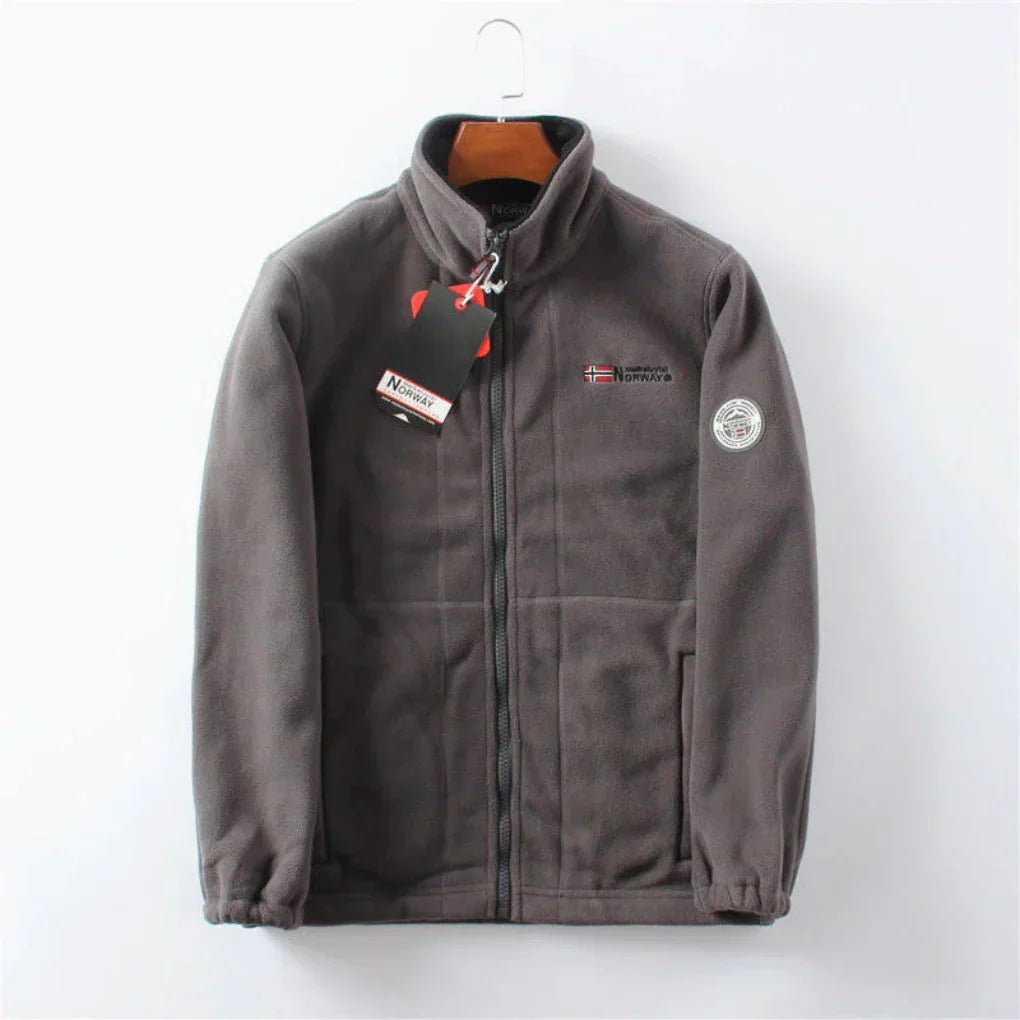 Veste polaire coupe-vent pour homme, pratique et élégante
