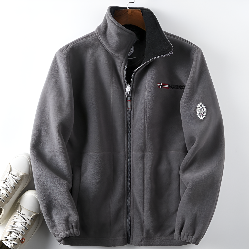 Veste polaire d’extérieur décontractée pour homme