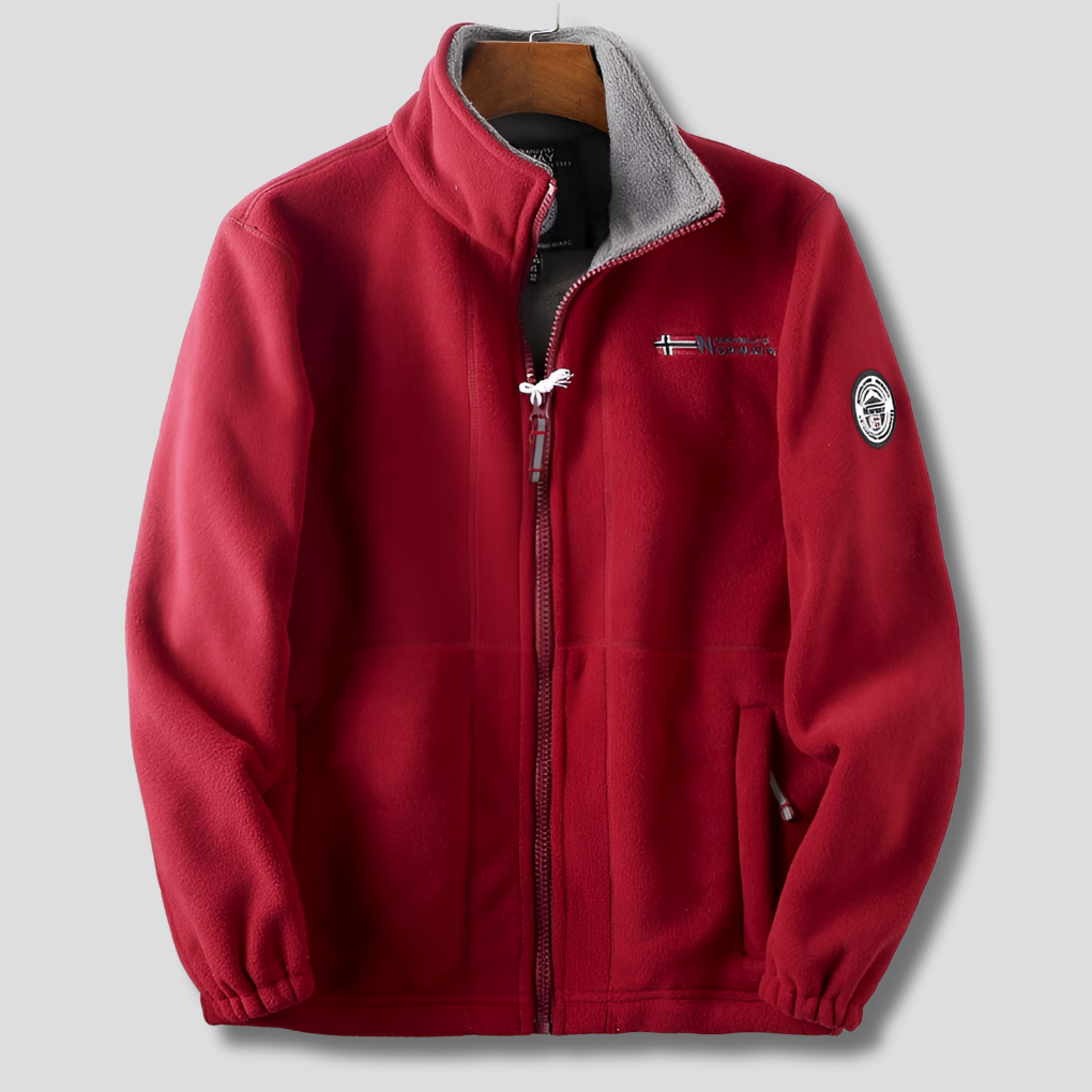 Veste polaire d’extérieur décontractée pour homme