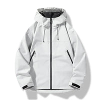 Veste shell à capuche pour homme