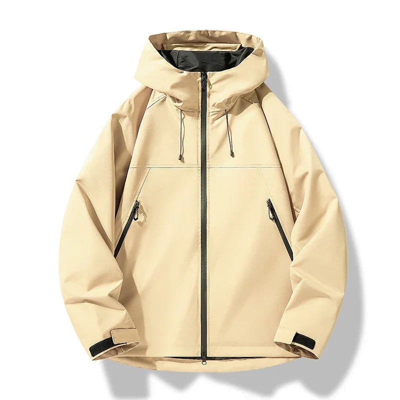 Veste shell à capuche pour homme