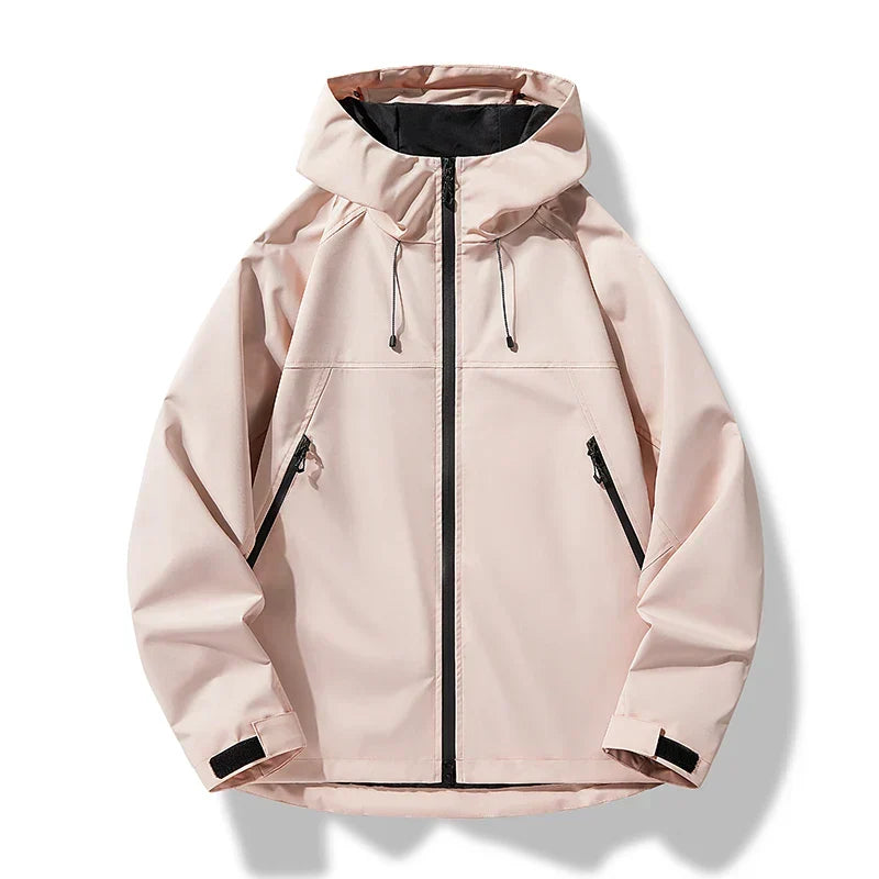 Veste shell à capuche pour homme