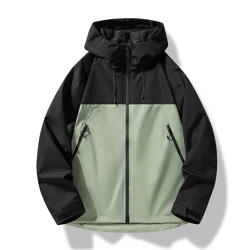 Veste shell à capuche pour homme